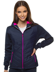 Damen Jacke Dunkelblau OZONEE JS/KSW4011
