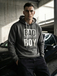 Herren Kapuzenpullover Dunkelgrau OZONEE JS/65B3909/5Z