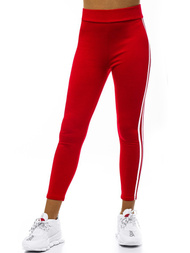 Damen Leggings rot und weiß JS/YW06038/5/11