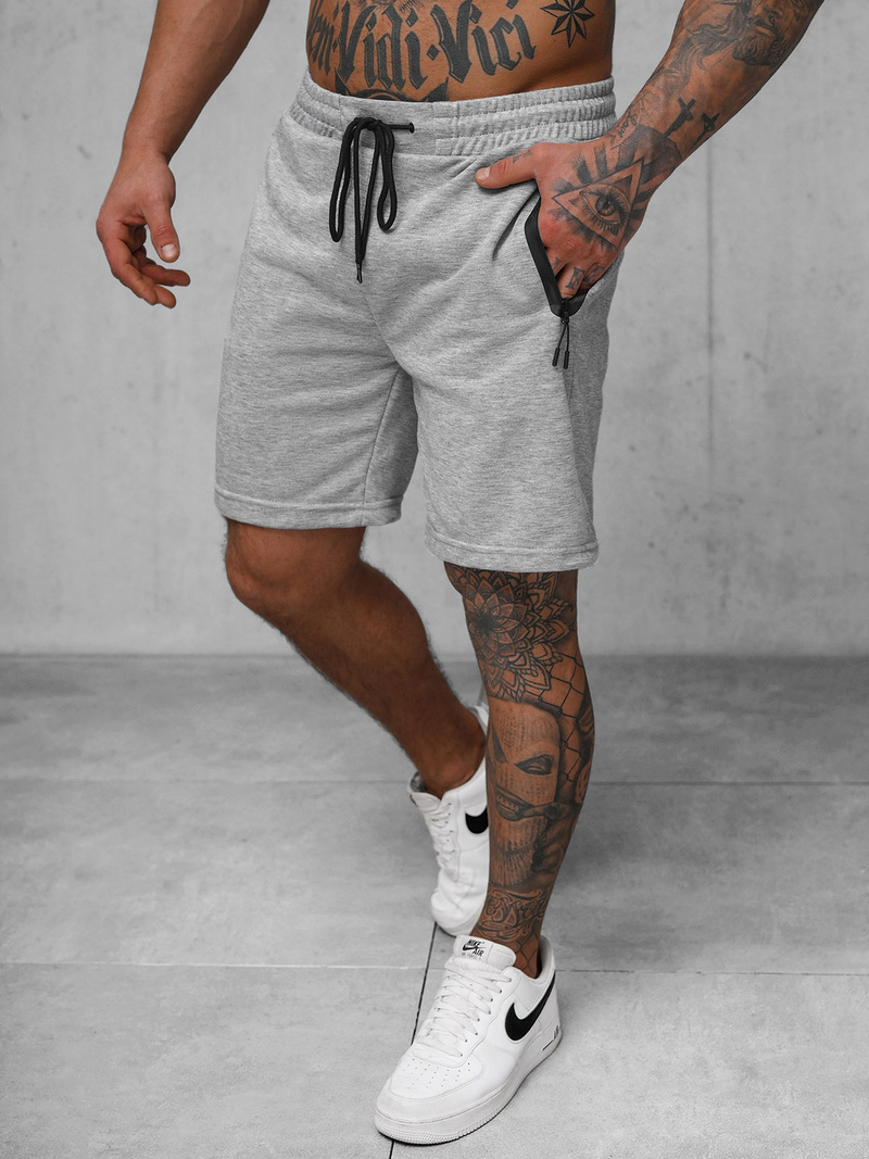 Herren Sportshorts Grau OZONEE JS/17K532/2
