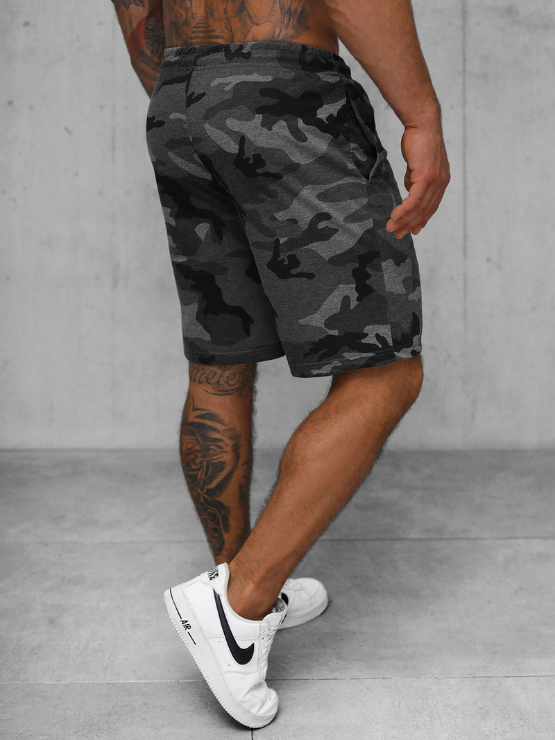 Herren Sportshorts Anthrazit OZONEE JS/8K283/5