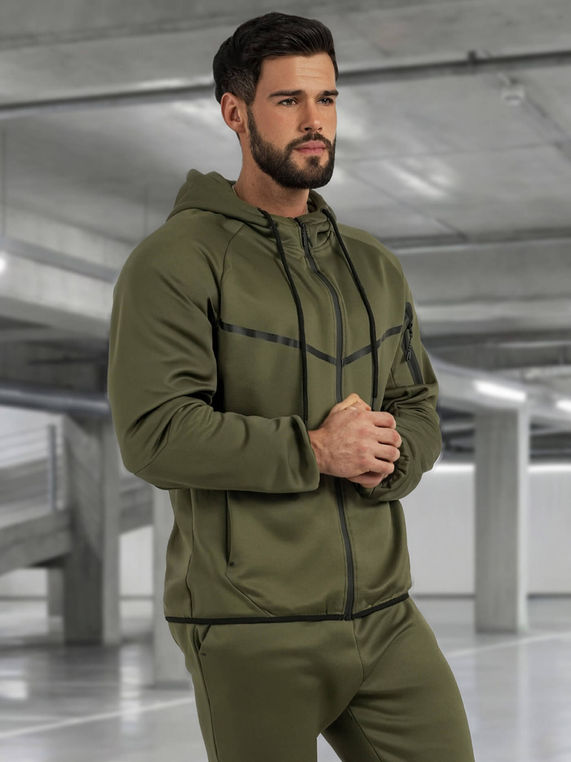 Herren Sportanzug Khaki OZONEE JS/8C1966/29