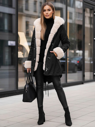 Damen Jacke Schwarz OZONEE JS/M763/392Z