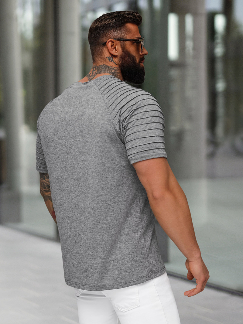 Herren T-shirt Anthrazit OZONEE JS/8T88/5Z