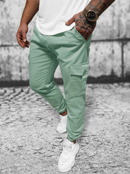 Herren Jogger Hose Mintgrün OZONEE O/PAN23023