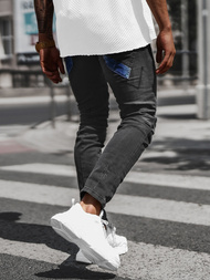 Herren Jeanshose Schwarz OZONEE NB/MP0025N