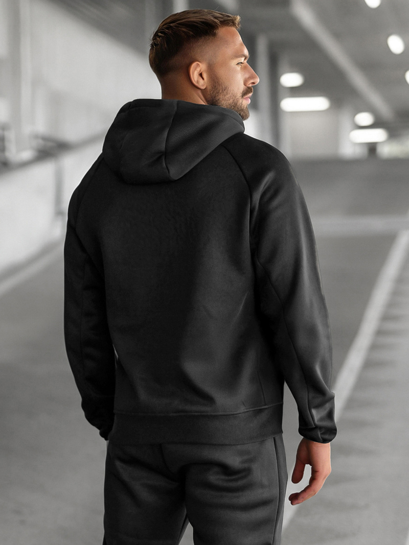 Herren Sportanzug Schwarz OZONEE JS/8C1967/3