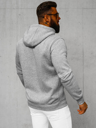 Herren Kapuzenpullover Grau OZONEE JS/2008Z
