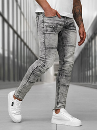 Herren Jeanshose Anthrazit OZONEE NB/MP0163NZ