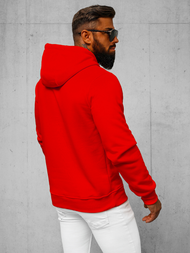 Herren Kapuzenpullover Rot OZONEE JS/2009Z