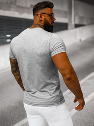 Herren T-shirt Grau OZONEE JS/712005Z 