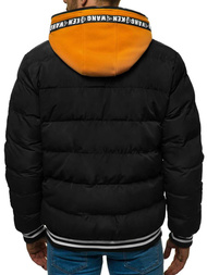 Herren Winterjacke Schwarz OZONEE N/6900/1