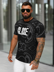 Herren T-shirt Schwarz OZONEE O/MPO3470