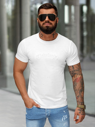 Herren T-shirt Weiß OZONEE O/QQ1386