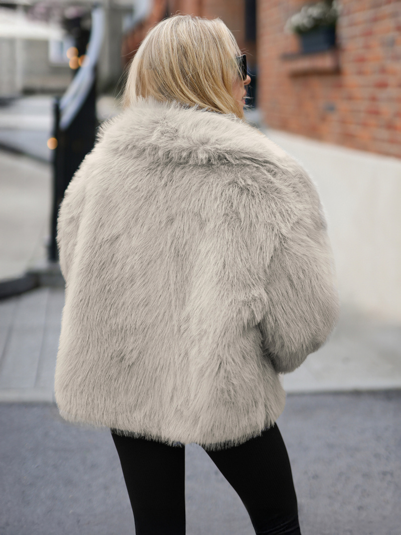 Damen Jacke Grau-Beige OZONEE JS/61M8515/92