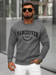 Herren Sweatshirt Dunkelgrau OZONEE JS/8B1363/5