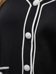 Zweiteiliges Trainingsanzug-Set Schwarz OZONEE JS/26C8802/3