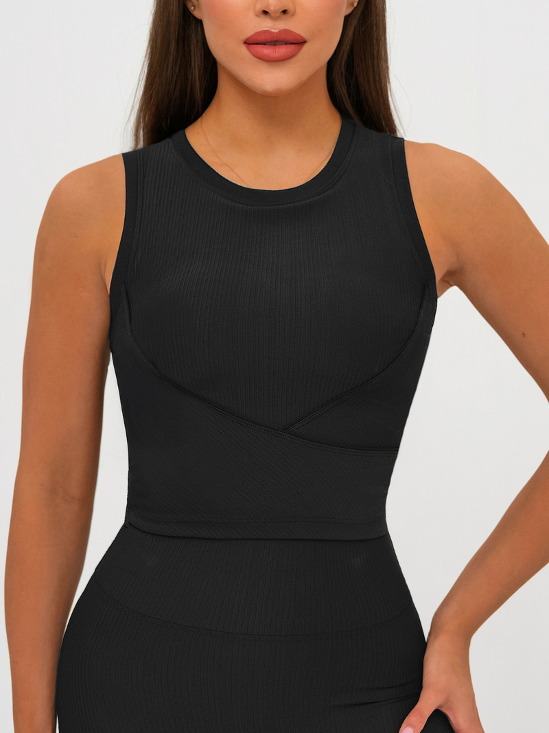 Damen Sport-BH-Trainings Schwarz OZONEE JS/17K596/3