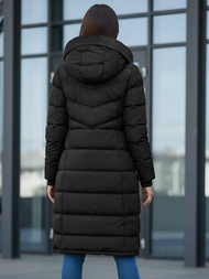 Damen Winterjacke Schwarz OZONEE JS/M736/392Z