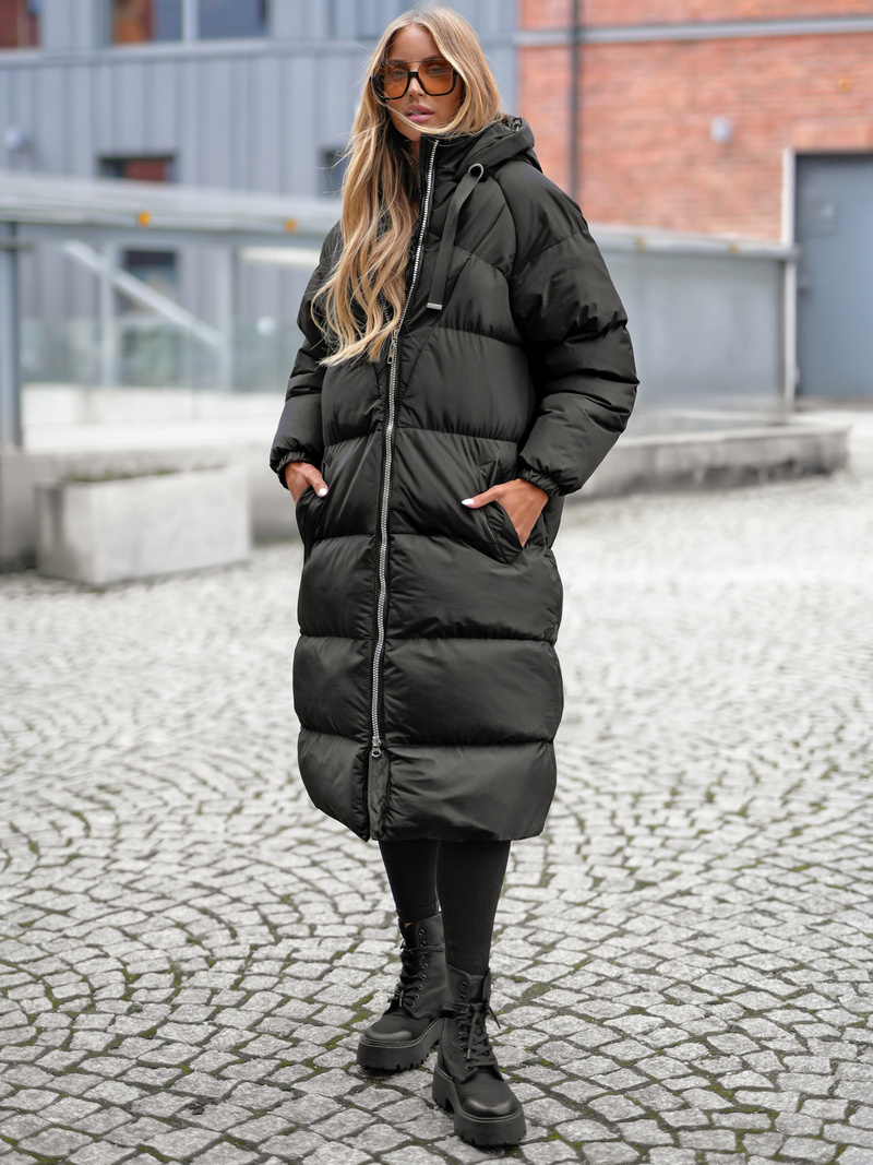 Damen Jacke Schwarz OZONEE JS/5M3163/392Z