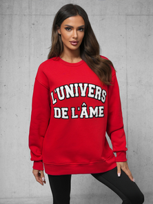 Sweatshirt Rot OZONEE O/SWE23055