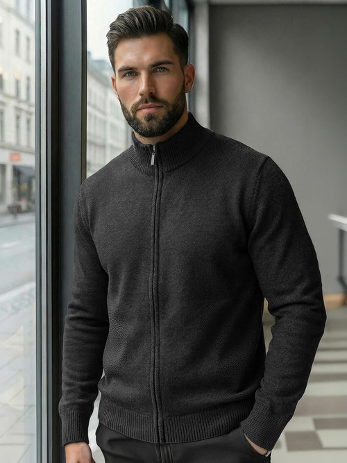 Herren Pullover Anthrazit OZONEE JS/59B3605/5