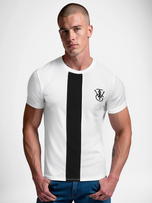 Herren T-shirt Weiß OZONEE O/L1184