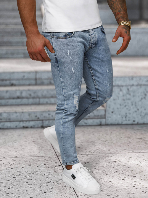 Herren Jeanshose Blau OZONEE O/2339/2