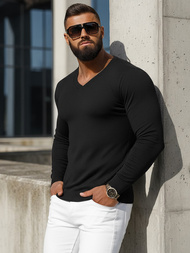 Herren Pullover Schwarz OZONEE NB/MMB601/4Z