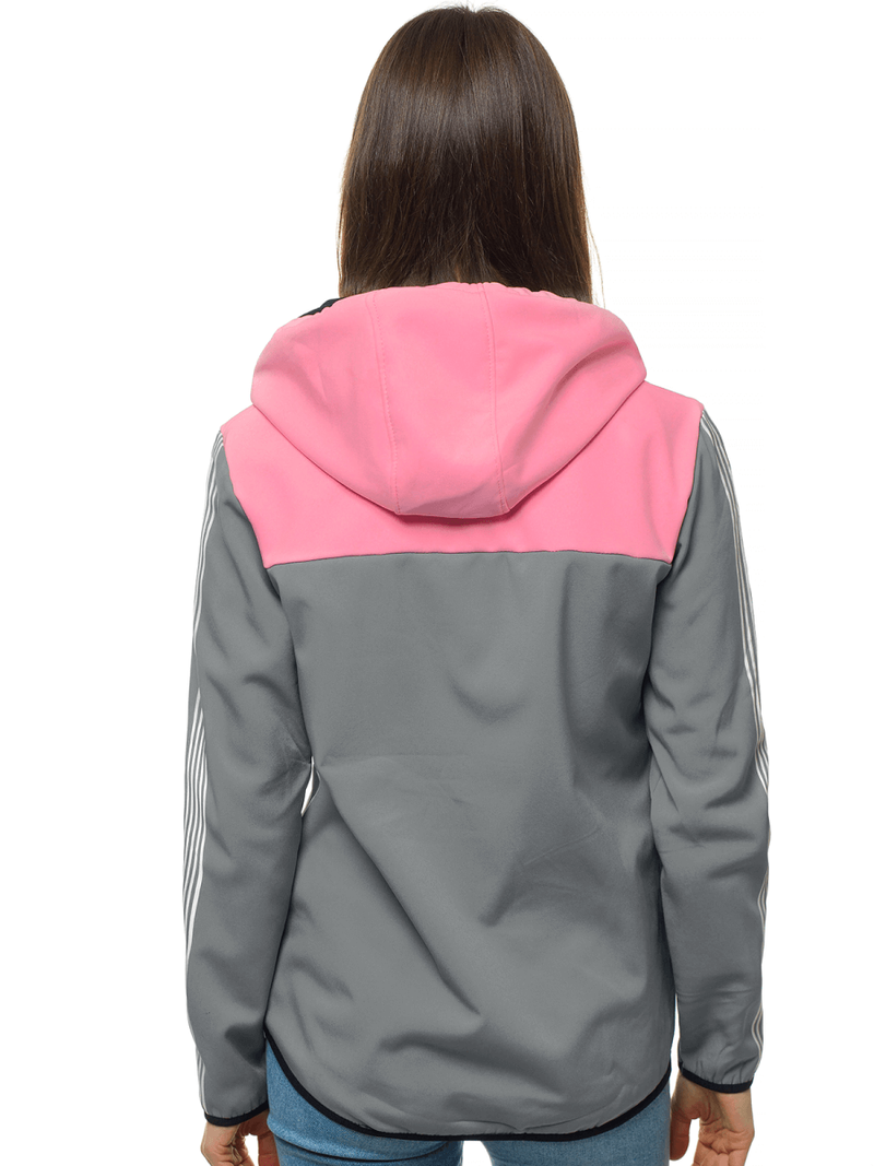 Damenjacke Softshell Grau OZONEE JS/KSW6006