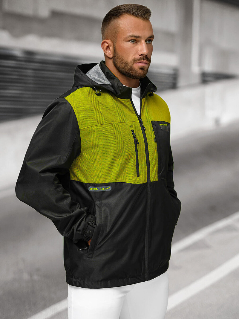 Herren Jacke Schwarz OZONEE JS/22M311/392Z