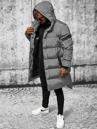 Herren Winterjacke Grau OZONEE O/M799
