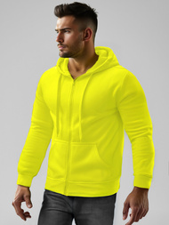 Herren Kapuzenpullover Gelb-Neon OZONEE JS/2008