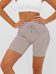 Damen Kurze Leggings Mokka JS/XY24026S