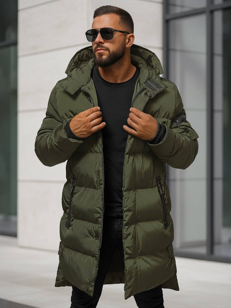 Herren Winterjacke Grün OZONEE O/M799Z