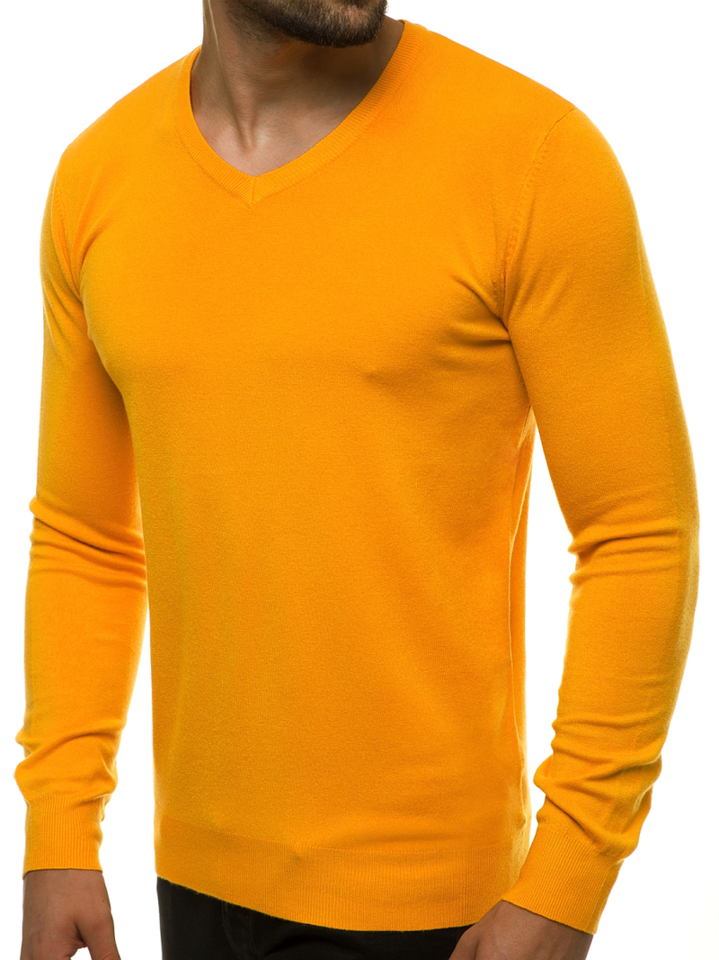 Herren Pullover Gelb OZONEE TMK/YY03/17