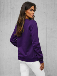 Damen Sweatshirt Violett OZONEE JS/W01Z