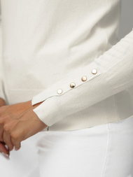 Damen pullover Weiß OZONEE JS/8004/8