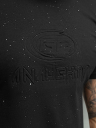 Herren T-shirt Schwarz OZONEE O/QQ1390