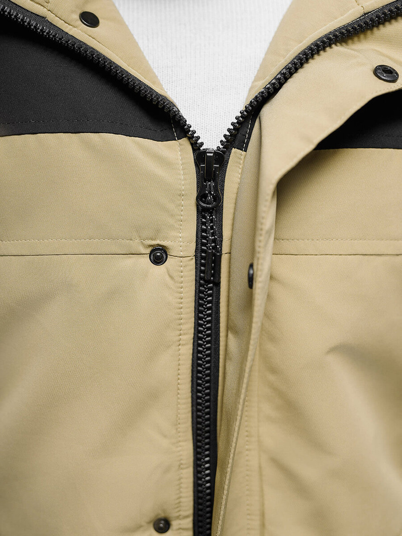 Herren Winterjacke Beige OZONEE JS/22M322/62