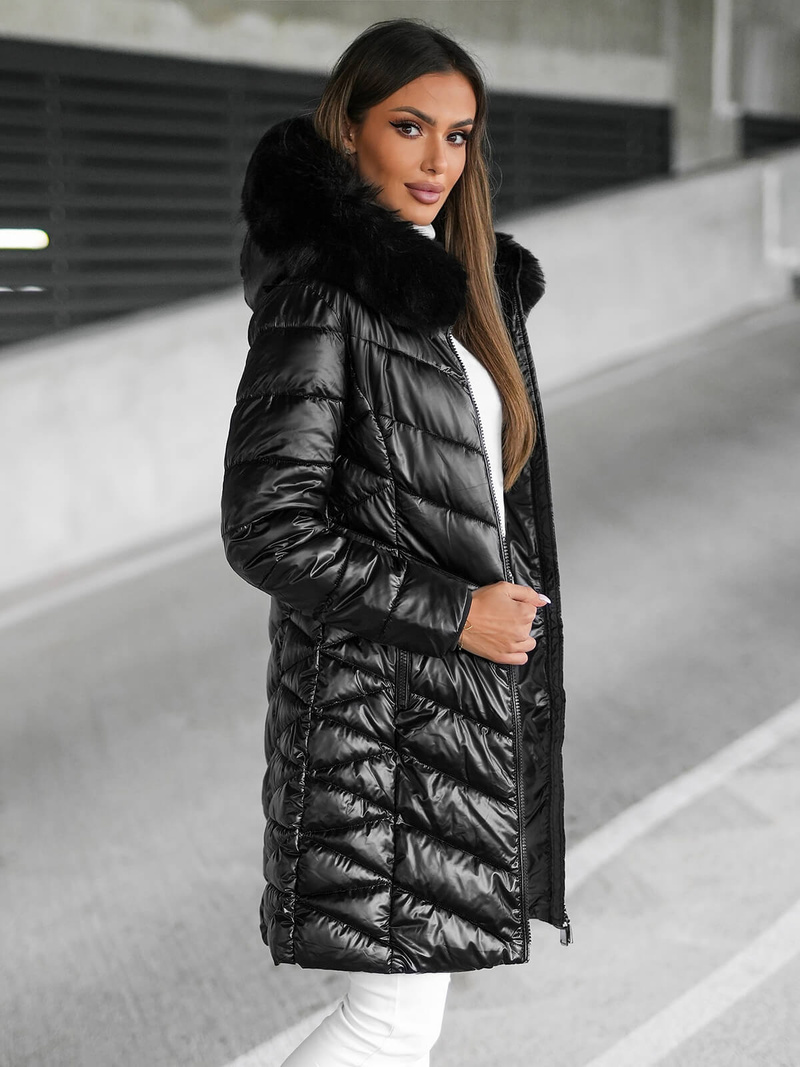 Damen Jacke Schwarz OZONEE JS/16M9100/392Z