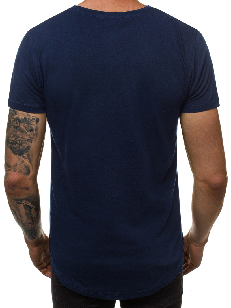 Herren T-Shirt Dunkelblau OZONEE O/2309