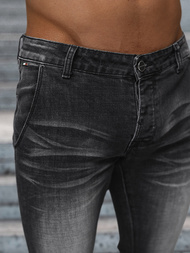 Herren Jeanshose Schwarz OZONEE NB/MP0091N