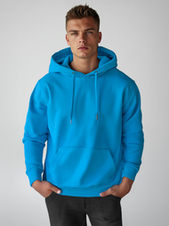 Herren Kapuzenpullover Himmelblau OZONEE JS/2009Z