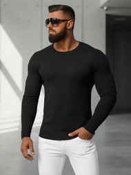 Herren Pullover Schwarz OZONEE NB/MMB602/4Z