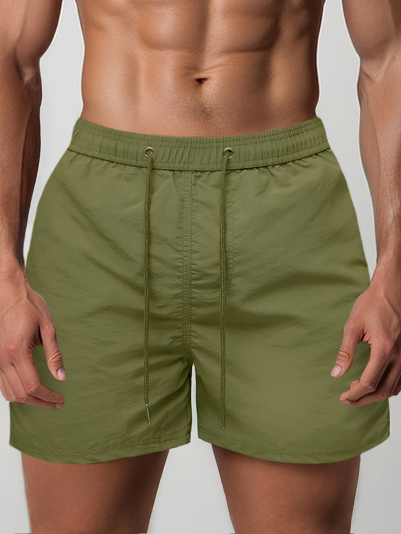 Herren Badeshorts Khaki OZONEE JS/XL018/24Z