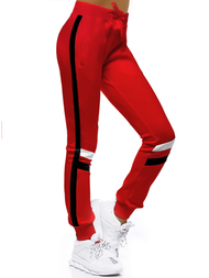 Damen Sporthose Rot OZONEE JS/JK88115/18