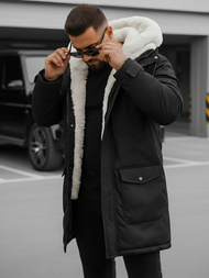 Herren Winterjacke Schwarz OZONEE JS/5M120/392Z