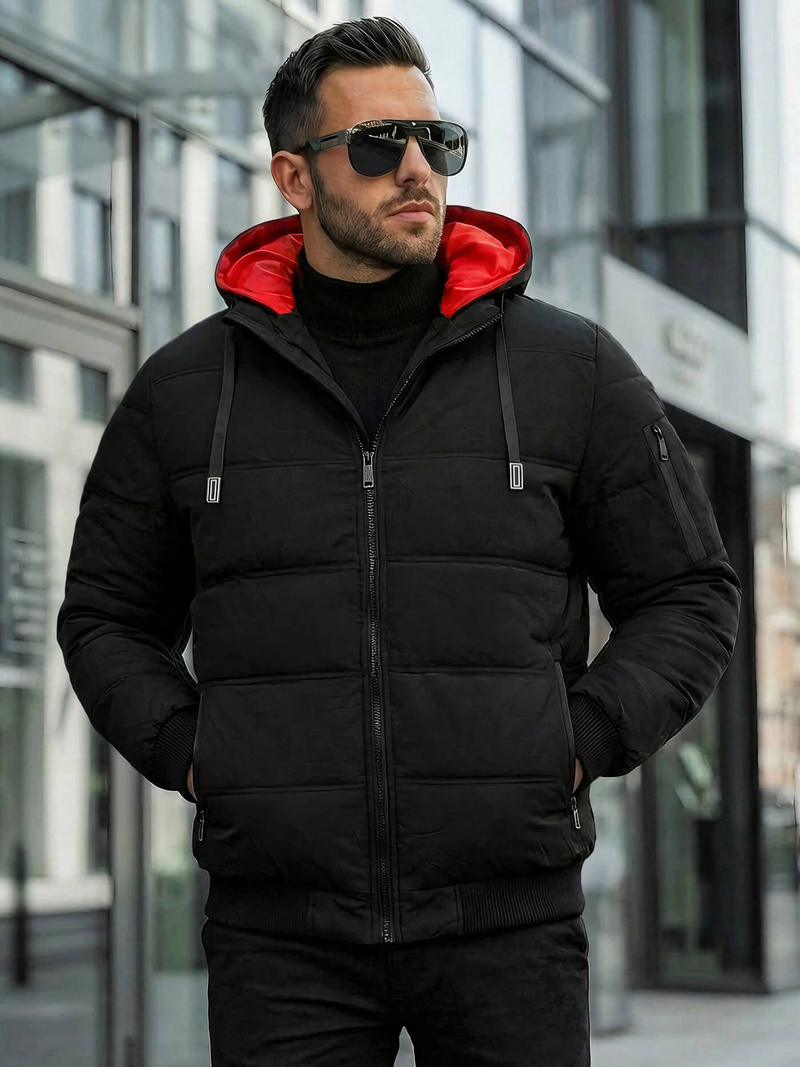 Herren Jacke Schwarz OZONEE JS/31M5003Z