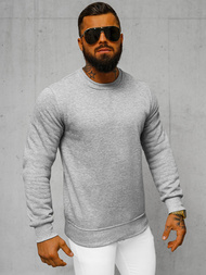 Herren Sweatshirt Grau OZONEE JS/2001-10Z
